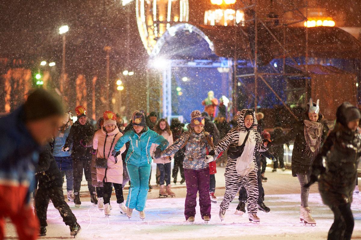 Легендарный каток на ВДНХ